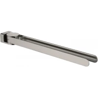 Полотенцедержатель Grocenberg AC0055NK 43,2 см, поворотный, двойной, никель