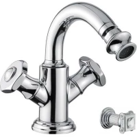 Смеситель для биде с донным клапаном Cezares APHRODITE-BS2-01-SW