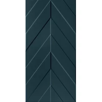Керамическая плитка Marca Corona 4D Chevron Deep Blue Matt Rett 40x80 