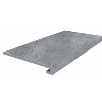 Ступень клееная Kerama Marazzi Про Матрикс серый темный обрезной 33x60 DD602320R/GCF 