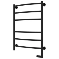 Полотенцесушитель электрический 800x600 черный матовый МЭМ правый Сунержа Галант 2.0 31-5201-8060