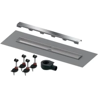 Душевой трап (лоток) Tece TECEdrainline steel II 640926 85 см, с решеткой, щелевой, нержавеющая сталь
