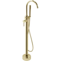 Смеситель напольный для ванны Rea Mono REA-B1130 золотой