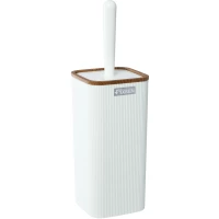 Ёршик Fixsen White Wood FX-402-5 напольный, белый/коричневый