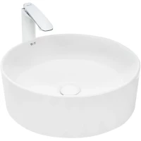 Раковина-чаша WeltWasser Elbach 3069 10000004565 47x47 см, накладная, белый