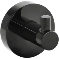 Крючок Bemeta Hematit 159106022 для ванны, черный глянец