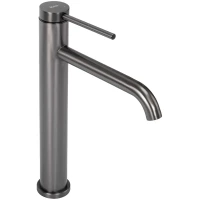 Смеситель для раковины Rea Clif REA-B5328 без донного клапана, оружейная сталь