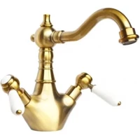 Смеситель для раковины Magliezza Bianco 50117-br бронза