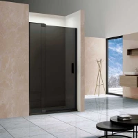 Душевая дверь 111,2-120 см Vincea Extra VDP-1E1112CGB тонированное