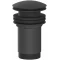 Донный клапан для раковины Whitecross A706BL с переливом, черный матовый - 1