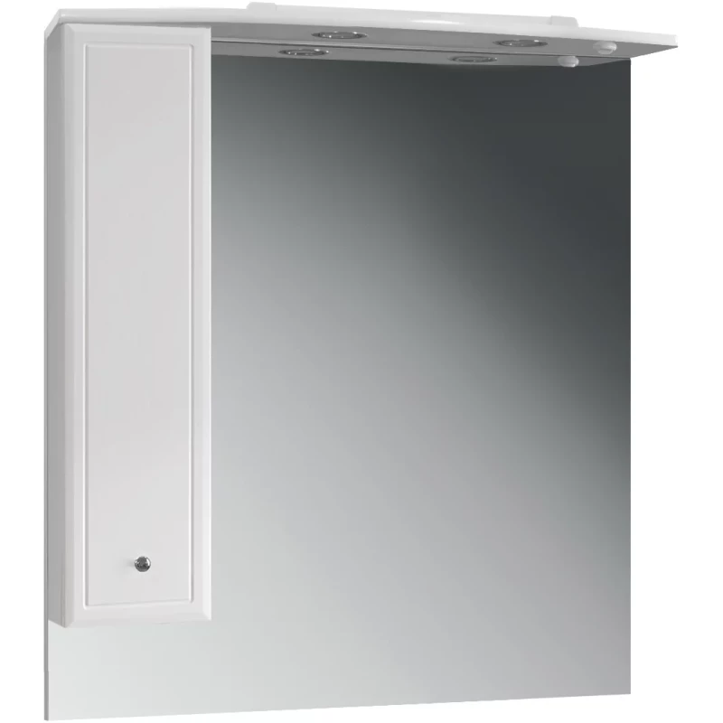 Зеркальный шкаф 75x86,4 см белый глянец L Belux Адажио В 80 Ш 4810924229571