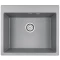 Кухонная мойка Paulmark Kante серый металлик PM106052-GRM - 1