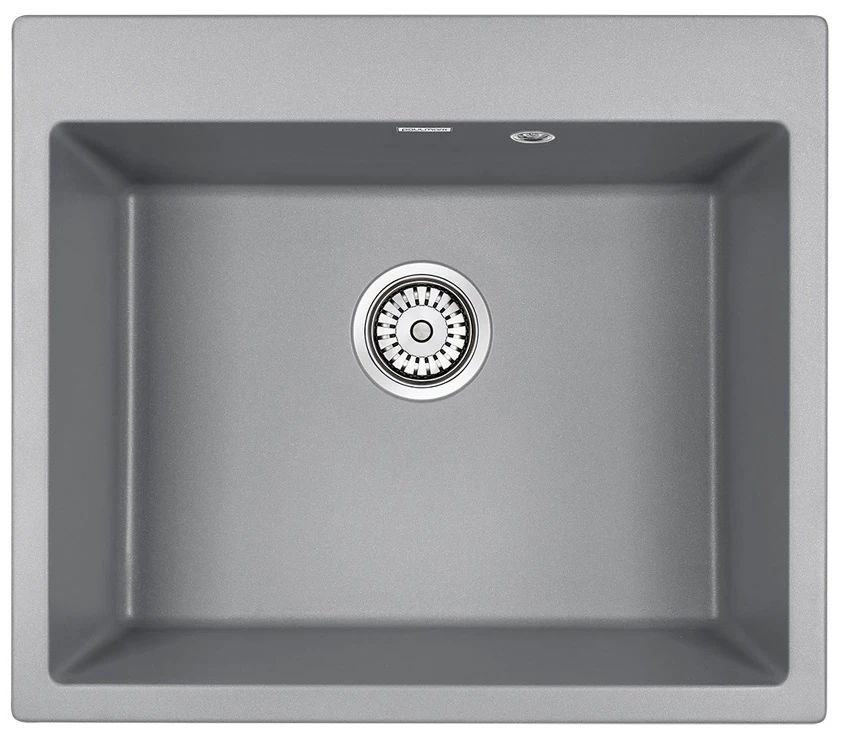 Кухонная мойка Paulmark Kante серый металлик PM106052-GRM