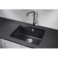 Кухонная мойка Granula 5551, шварц