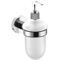Дозатор для жидкого мыла Azario Nessy AZ-73112 200 мл, настенный, хром