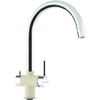 Смеситель для кухни с подключением к фильтру Schock Ares нержавеющая сталь/эверест 710447