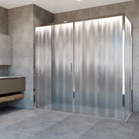 Душевой уголок 200x80 см Vincea Garda VSR-1G28020CH шиншилла