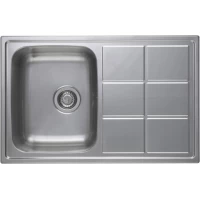 Кухонная мойка полированная сталь Longran Lotus LTP780.500 -XT8P