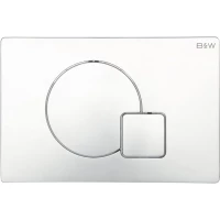 Кнопка смыва Black & White Universe WPI-09523 09523 для инсталляции, хром