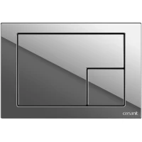 Кнопка смыва Cersanit Estetica A64108 для инсталляции, хром