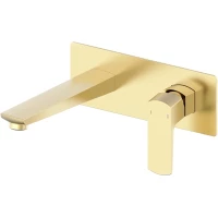 Смеситель для раковины Wonzon & Woghand Forza WW-88869031-BG встраиваемый, золотой матовый