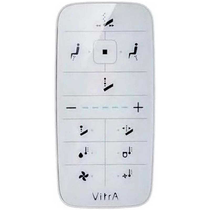 Унитаз подвесной VitrA V-Care Comfort 5674B003-6194 безободковый, с функцией биде, с сиденьем микролифт, белый