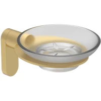 Мыльница Raglo R300.02.03 настенная, золотой матовый