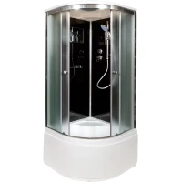 Душевая кабина 90x90x220 см Deto B90SBLACK матовое