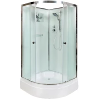 Душевая кабина 90x90x208 см Deto D279 матовое