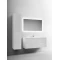 Комплект мебели белый матовый 121 см Sancos Snob TSNT120W + CN7017 + CI1200 - 2