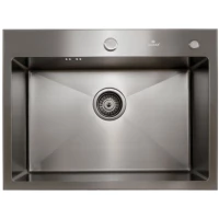 Кухонная мойка Kaiser вороненая сталь KSM-6046