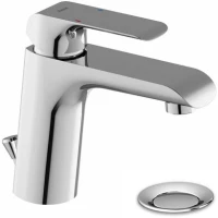 Смеситель для раковины Ravak Flat FL 013.00 X070117 с донным клапаном, хром