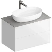 Тумба белый глянец 77,9 см Kerama Marazzi Plaza Modern PLB.M.80.2\WHT