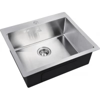 Кухонная мойка Zorg SH 5951 59x51 см, нержавеющая сталь
