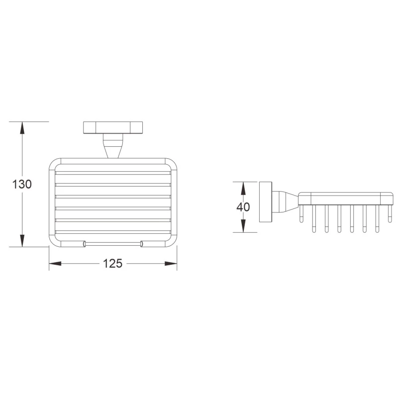 Мыльница Shevanik SG5104T Мыльница Shevanik SG5104T