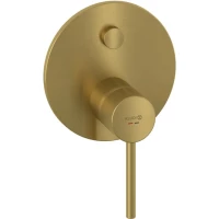 Смеситель для ванны Kludi Bozz 38759N076 встраиваемый, золотой матовый