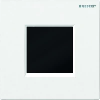 Система электронного управления смывом писсуара, питание от батарей, защитная крышка типа 30 Geberit 116.037.KJ.1 белый глянец