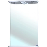 Зеркало 50x76 см белый глянец Bellezza Магнолия 4612706000008