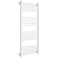 Полотенцесушитель водяной 1200x500 белый глянец Сунержа Модус Pro 12-0450-1250