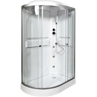 Душевая кабина 120x80x215 см Deto L602RGM прозрачное