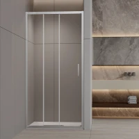 Душевая дверь Vincea Alpha VDS3-3AL900CL 90 см, профиль хром, стекло прозрачное