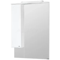 Зеркальный шкаф 75x110,7 см белый L Акватон Майами 1A047502MM01L
