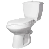 Унитаз-компакт Оскольская Керамика Элисса Стандарт 43301130202 косой выпуск, с сиденьем, белый