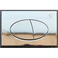 Кнопка смыва CeramaLux NC-015 для инсталляции, хром