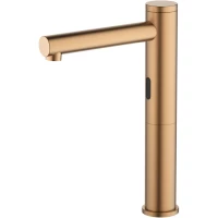 Смеситель для раковины Timo Saona 2323/19F сенсорный, розовое золото матовый