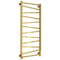 Полотенцесушитель водяной 1200x500 золотой Сунержа Сирокко 03-0253-1250