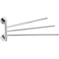 Полотенцедержатель Bemeta Stella 166204112 44,5 см, поворотный, тройной, хром