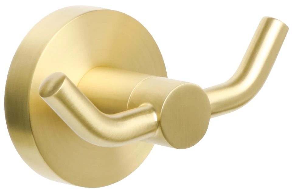 Крючок двойной Fixsen Comfort Gold FX-87005A мыльница с держателем fixsen comfort gold fx 87008
