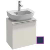 Тумба темно-синий глянец 45,2 см шарниры слева Jacob Delafon Odeon Up EB999G-G98