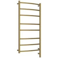 Полотенцесушитель электрический 1000x500 состаренная латунь МЭМ правый Сунержа Галант 3.0 051-5801-1050